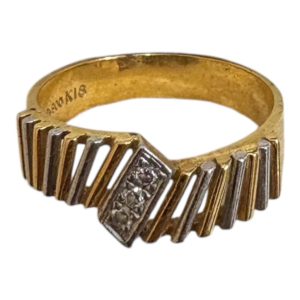 K18（18金）＆Pt900（プラチナ）コンビリング