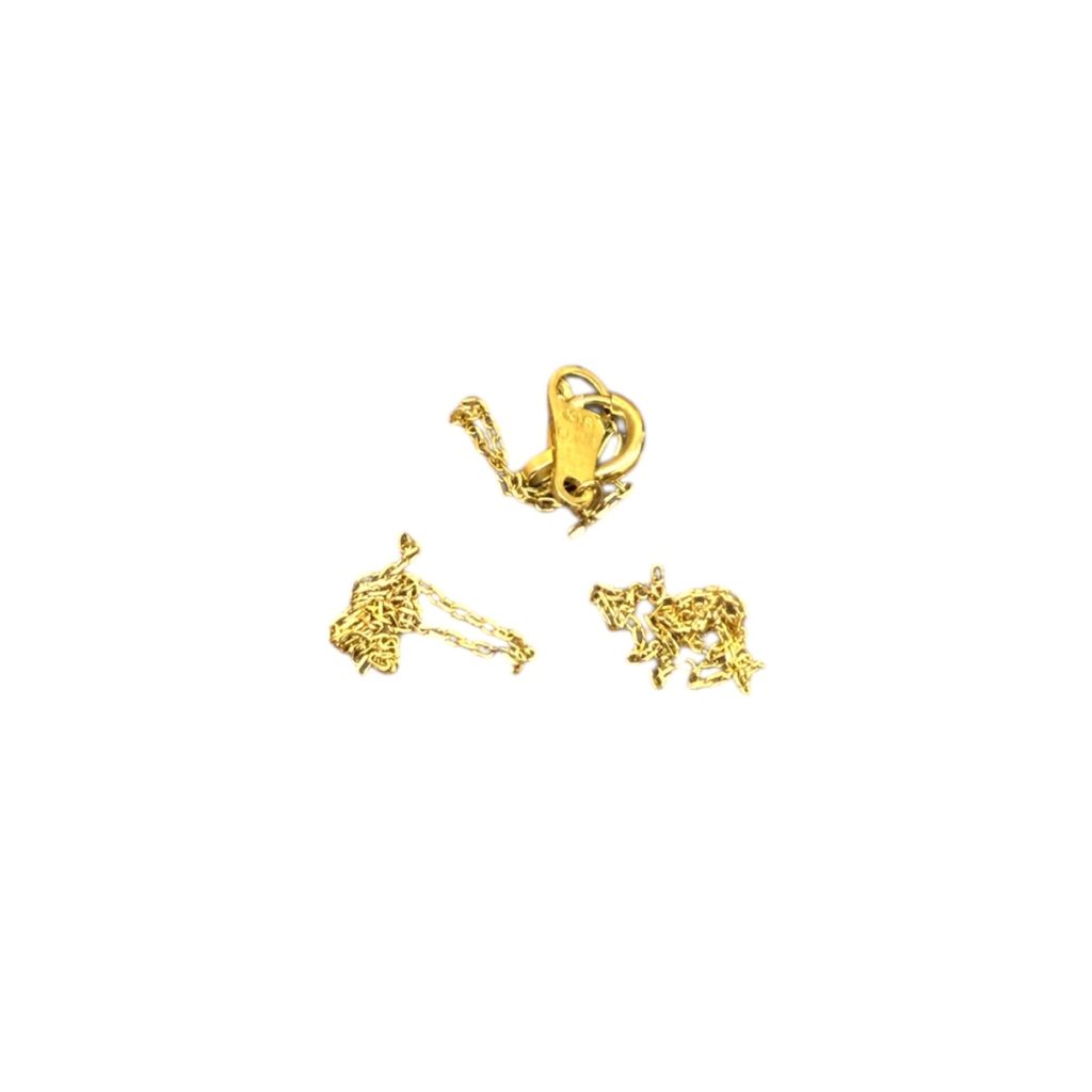 K18 18金 ネックレス 朝日町