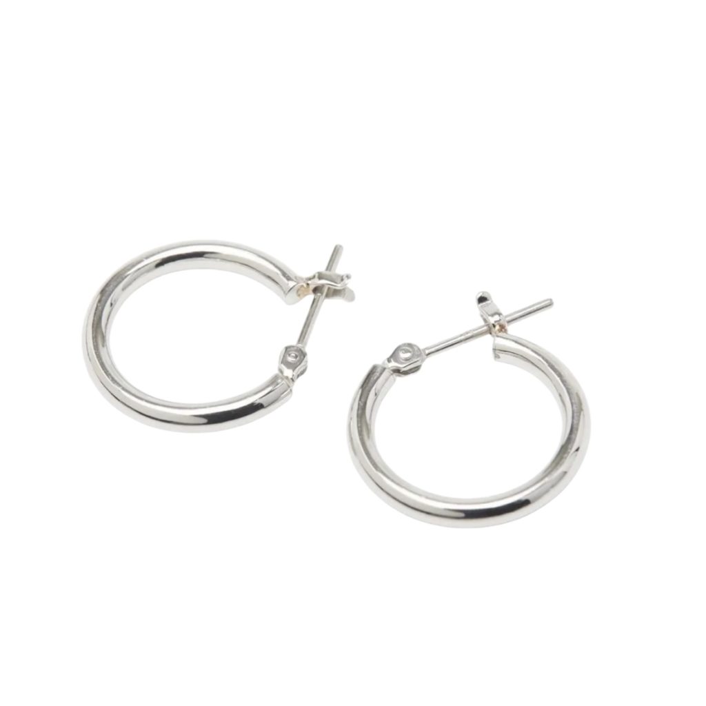Pt900 プラチナ900 フープピアス