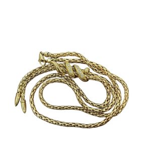 K18 ネックレス（メレダイヤ付き）買取　