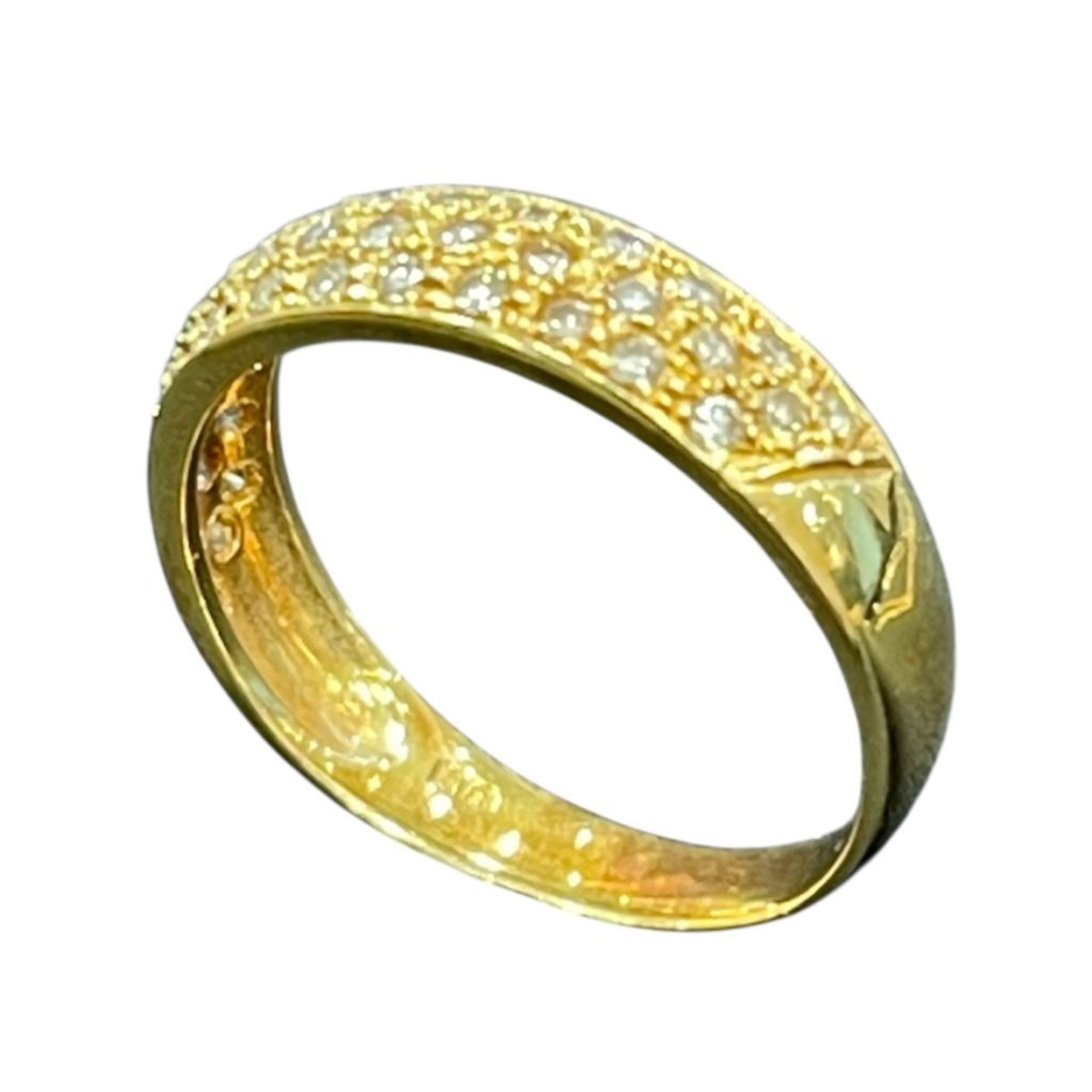 【K18 (18金)】ダイヤ リング