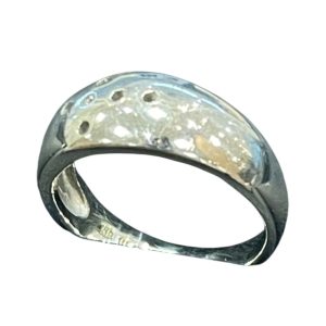 【K18WG (18金ホワイトゴールド)】リング