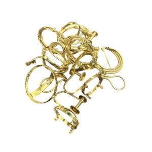 K18 イヤリング リング