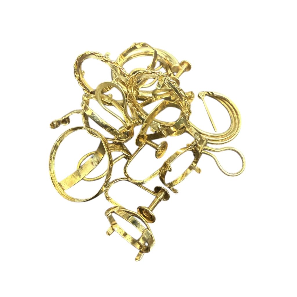 K18 イヤリング リング