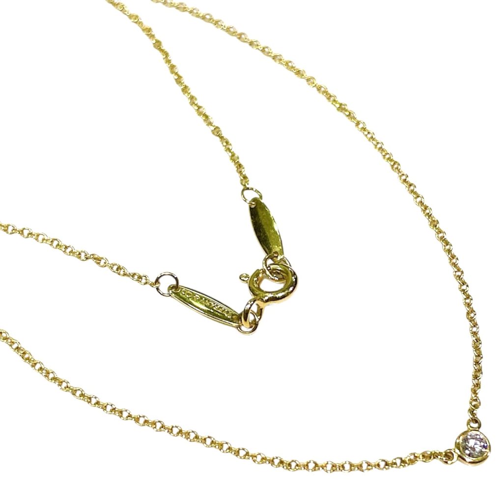 【Tiffany ティファニー イエローゴールド　ネックレス】弘前市