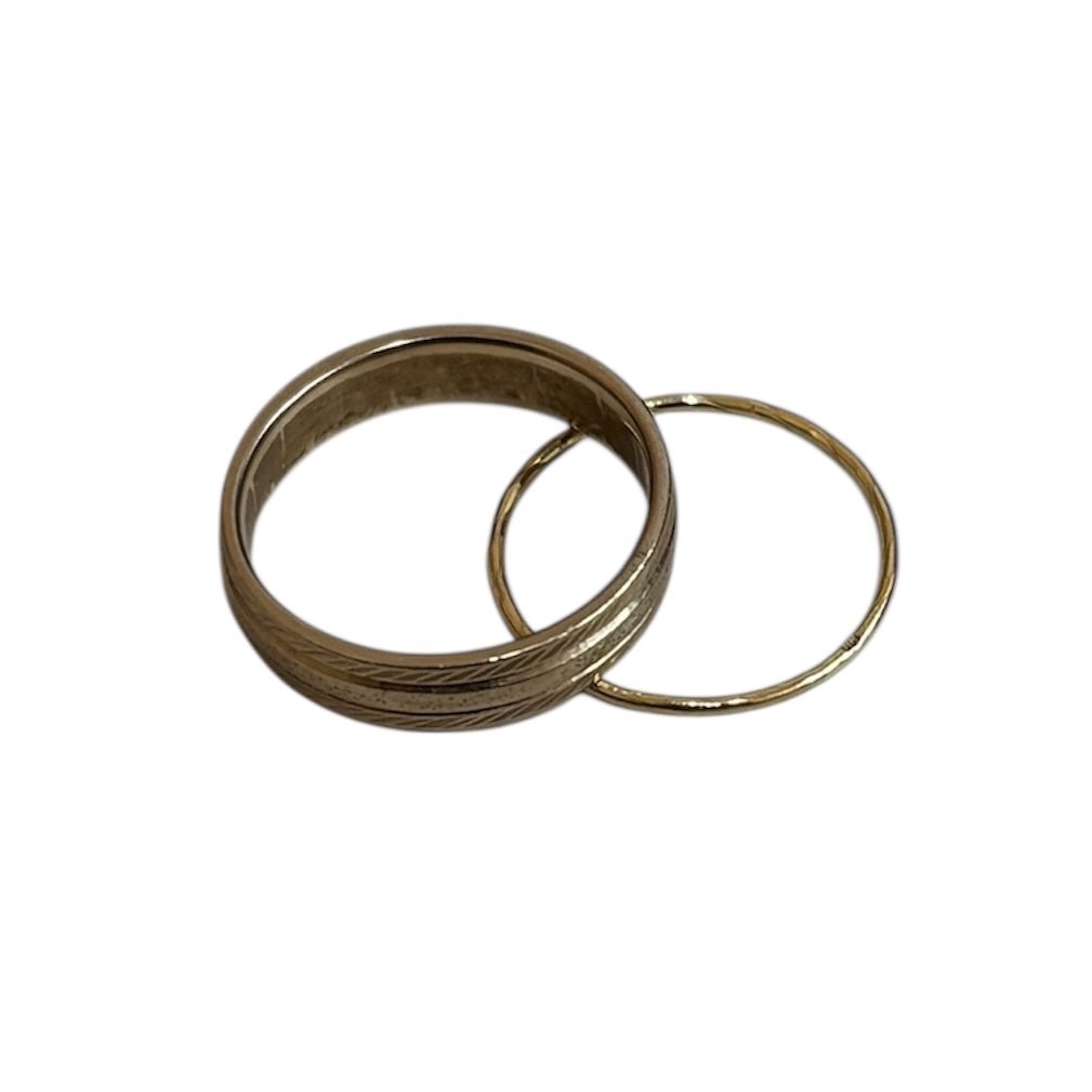 K18　18金　リング 2点おまとめ　天童市