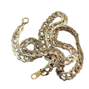 K18/PT850 コンビネックレス