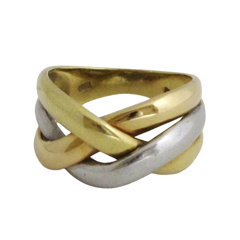 K18/PT900 コンビリング