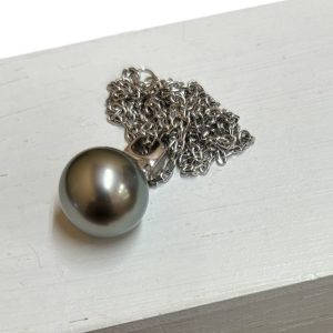 K18WG 18金 750 ホワイトゴールド パール ネックレス ジュエリー 貴金属