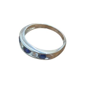 Pt900　サファイアリング