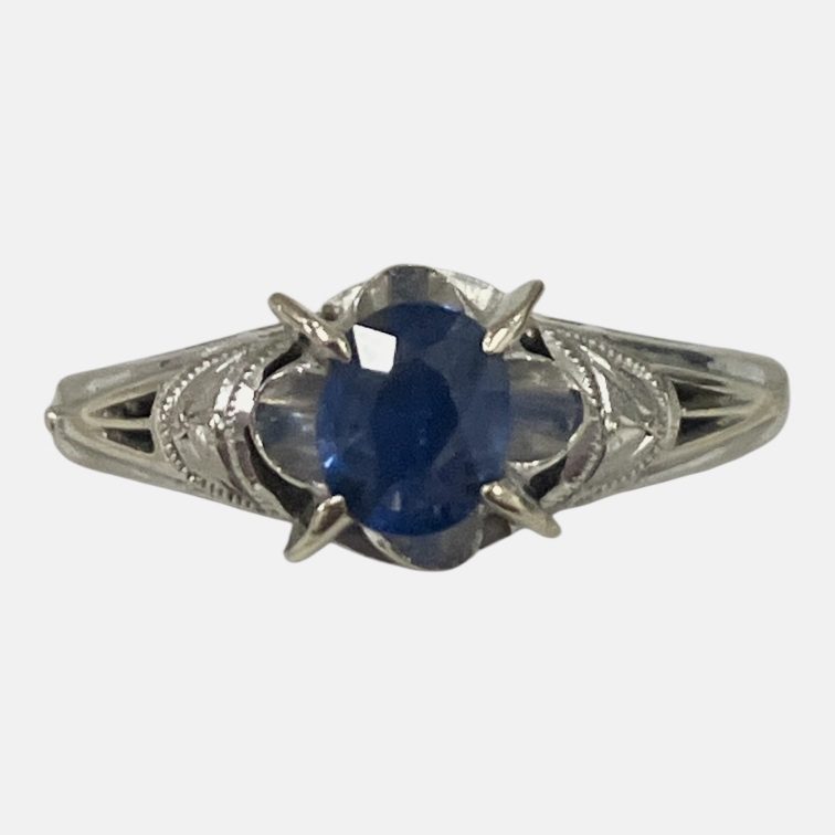 K14WG（ホワイトゴールド）リング