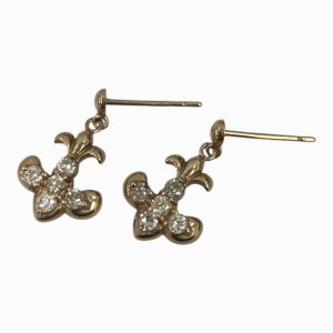 K18 メレダイヤピアス