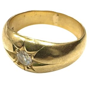 K18 ダイヤモンド リング