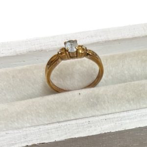 K18 18金 メレダイヤ リング アクセサリー ジュエリー 貴金属