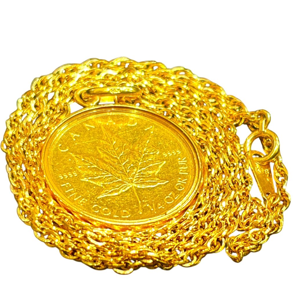 K24 24金 コイントップ K18 18金 ネックレス アクセサリー