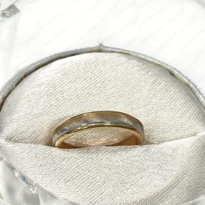 K18 Pt900 コンビリング