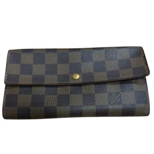 Louis Vuitton ルイヴィトン ダミエ ポルトフォイユ・サラ 長財布 西川町