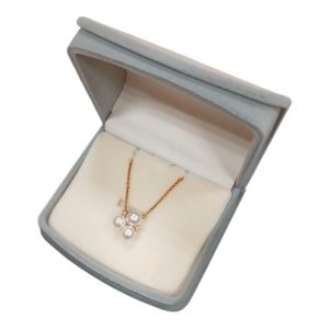 K18 ネックレス　パール付き　18金　真珠　ネックレス　買取り