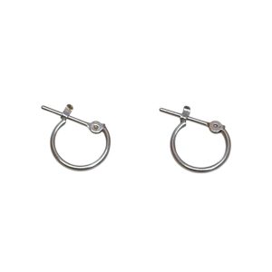 K14WG　14金　ホワイトゴールド　ピアス