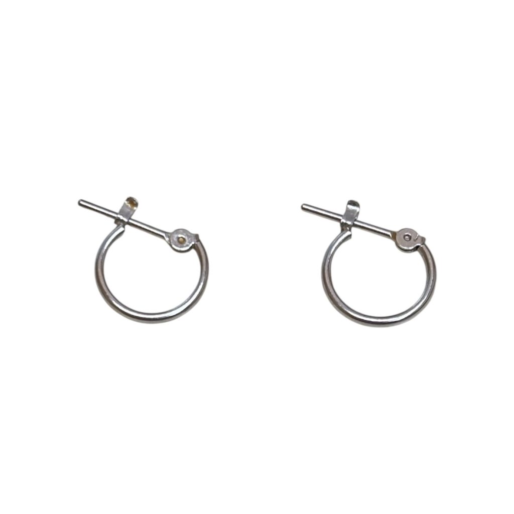 K14WG　14金　ホワイトゴールド　ピアス