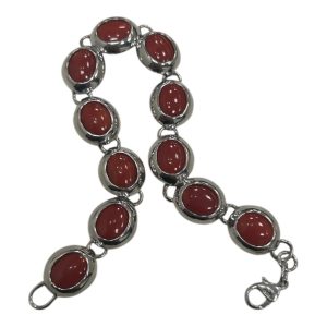 Pt850 ブレスレット 石付き