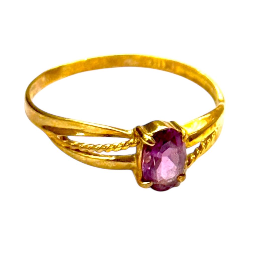 K18 アメジスト リング