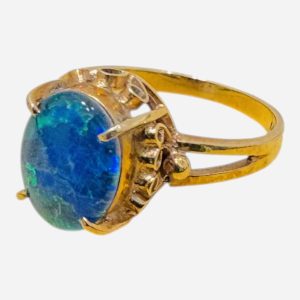 K18 18金 リング オパール