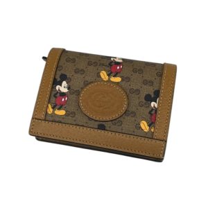 GUCCI(グッチ)×Disneyコラボ GGスプリーム ミッキー コンパクトウォレット
