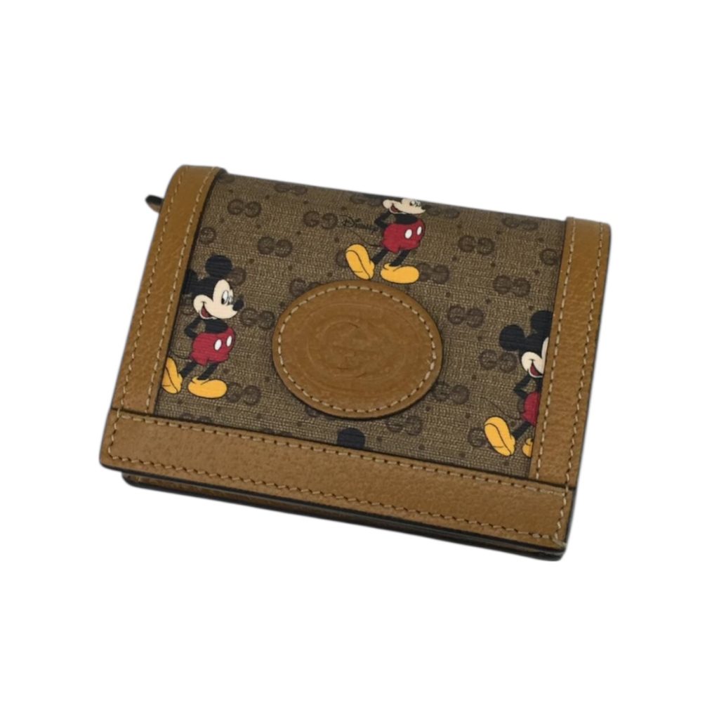 GUCCI(グッチ)×Disneyコラボ GGスプリーム ミッキー コンパクトウォレット