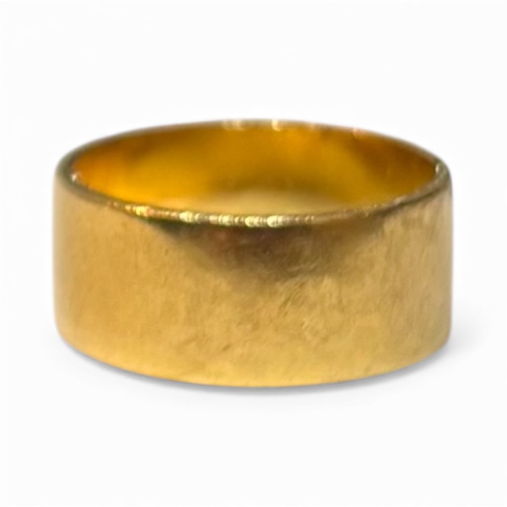 K18 リング 石なし 18金 アクセサリー