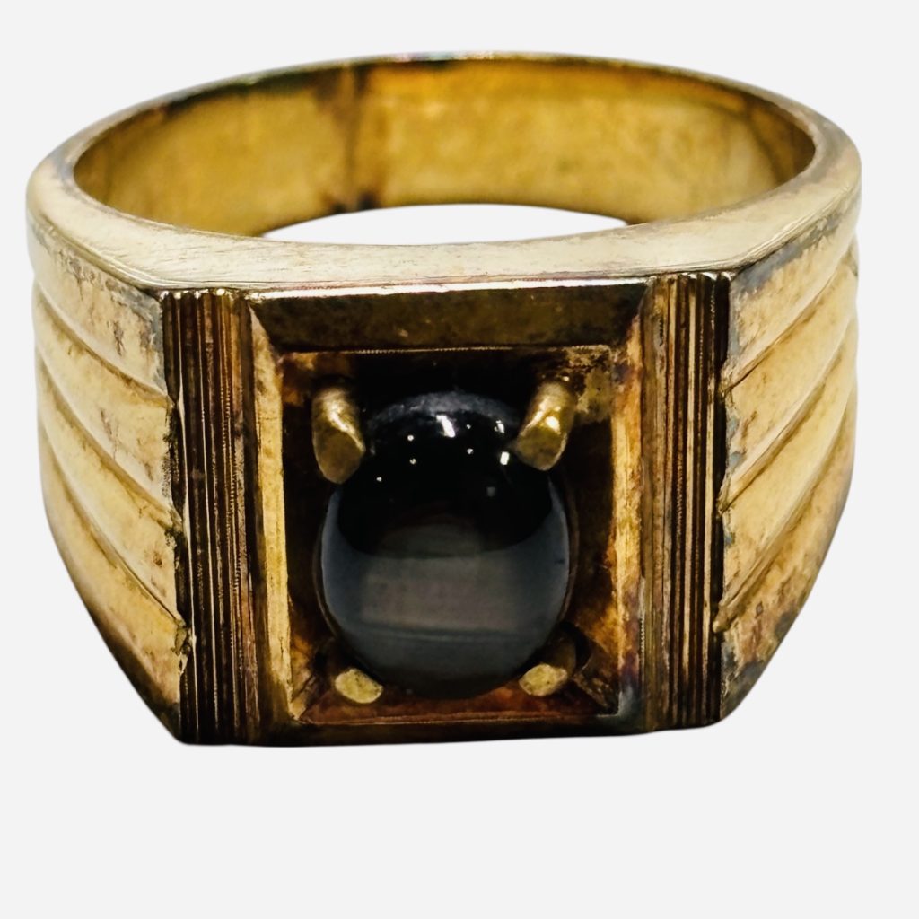 k18 (18金) リング 宝石付き