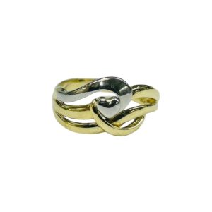 K18 Pt900 18金 プラチナ リング