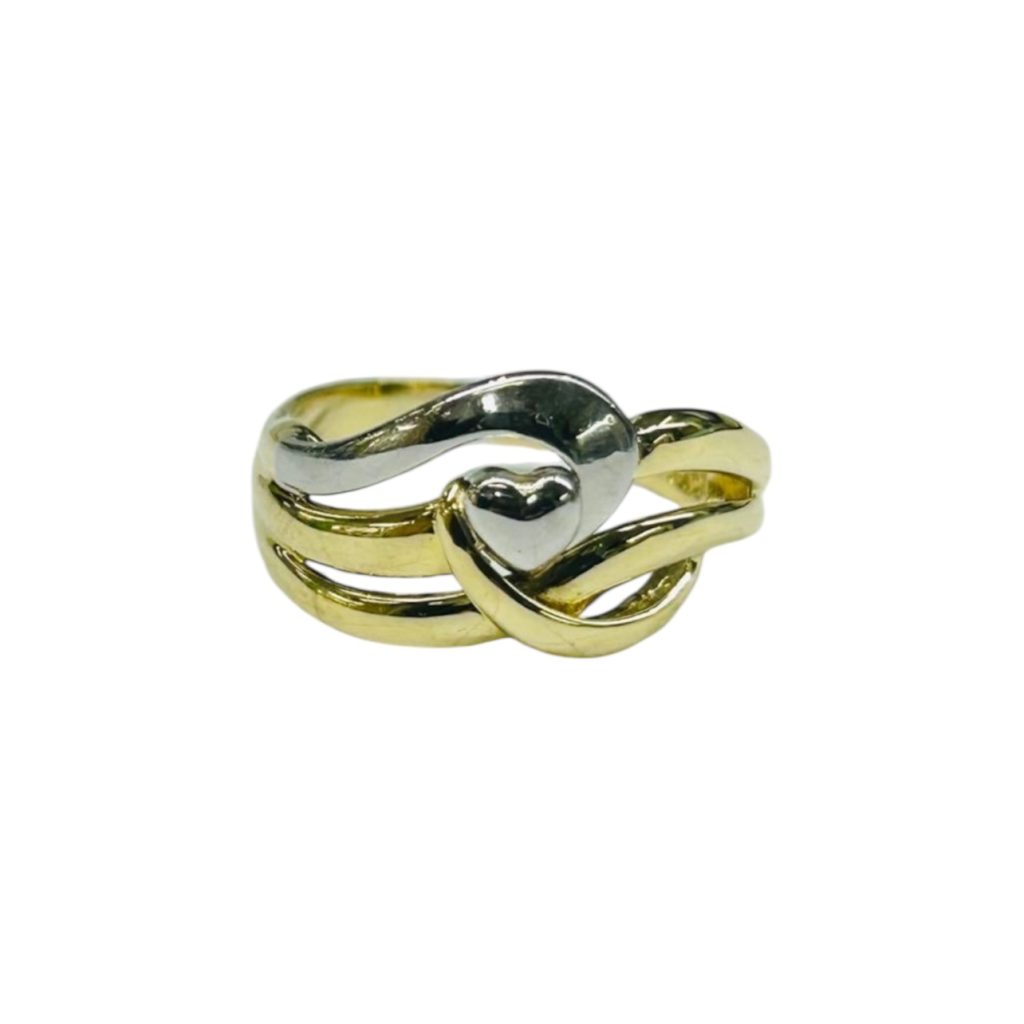 K18 Pt900 18金 プラチナ リング