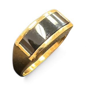 K18 18金 オニキス リング 指輪