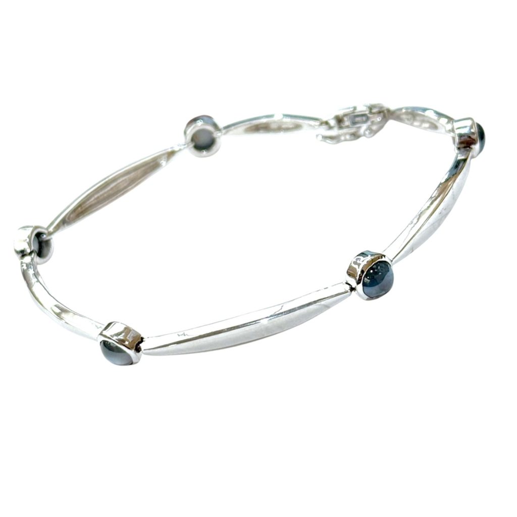 K14WG ブレスレット クオーツ付き