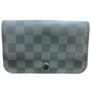 Louis Vuitton ダミエ グラフィットキャンバス サンチュール・ポシェットオム M6837