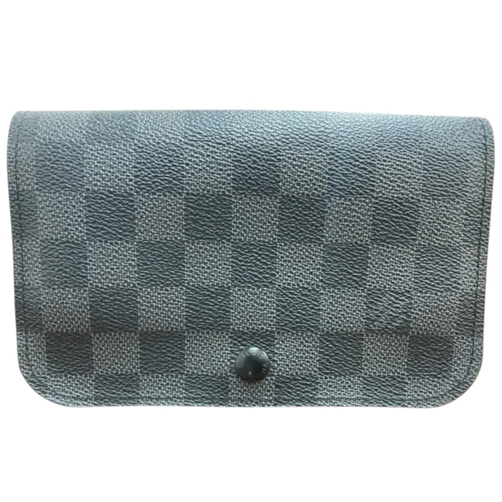 Louis Vuitton ダミエ グラフィットキャンバス サンチュール・ポシェットオム M6837