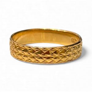 K18 リング 石なし 18金 アクセサリー