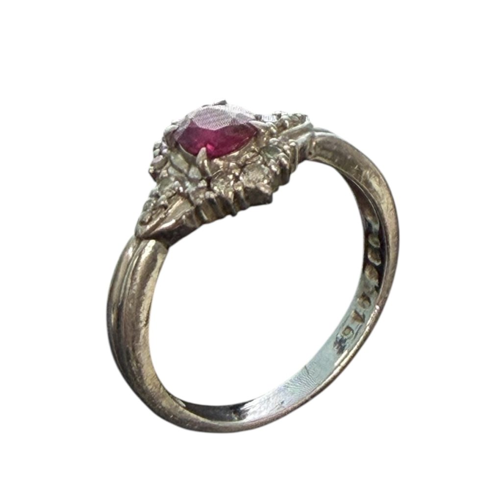 【函館市】Pt900 ルビー×メレダイヤリングを高価買取しました！