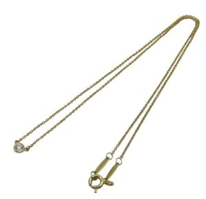 ティファニー  1Pダイヤ ネックレス K18