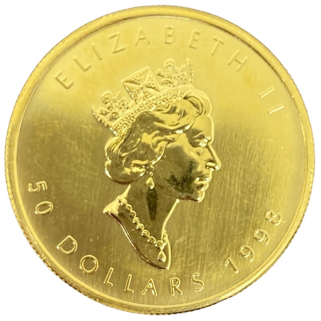 K24 / 純金 / メイプルリーフ / 金貨 / コイン / 1オンス