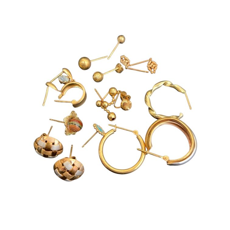 K18 Pt900 ピアス　おまとめ 18金 プラチナ900