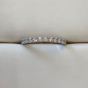 Pt900　メレダイヤリング　プラチナ