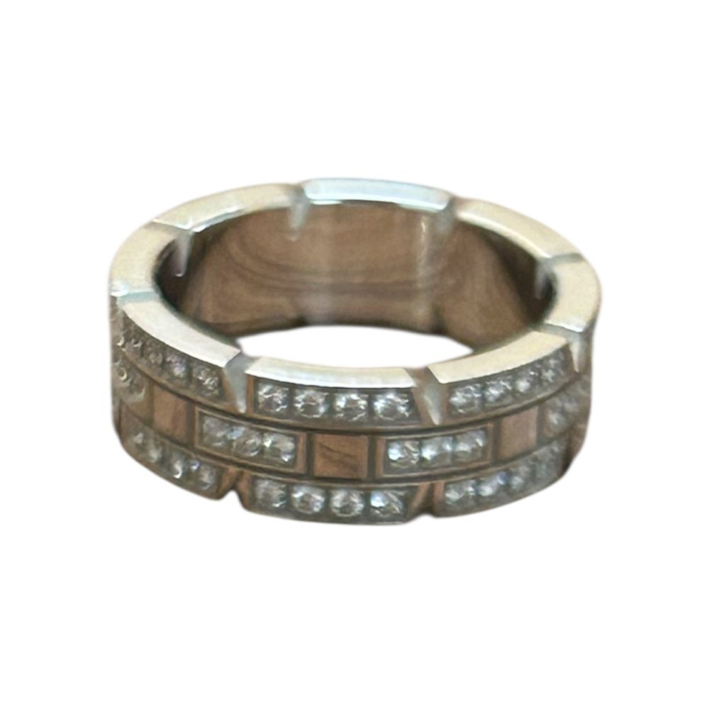 カルティエ タンクフランセーズ ダイヤモンド リング