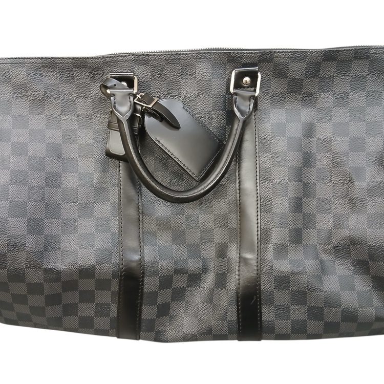 キーポル・バンドリエール45 ダミエ グラフィット Louis Vuitton(N41413)【Bランク】