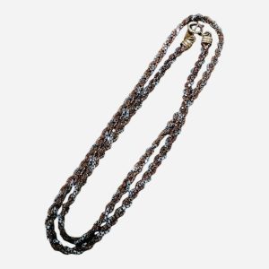 K18  Pt850 コンビ ネックレス