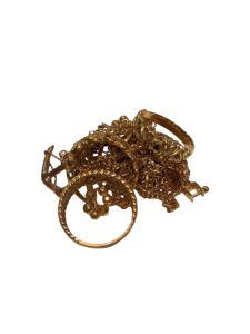 【K18 ネックレス リング　まとめ】弘前市