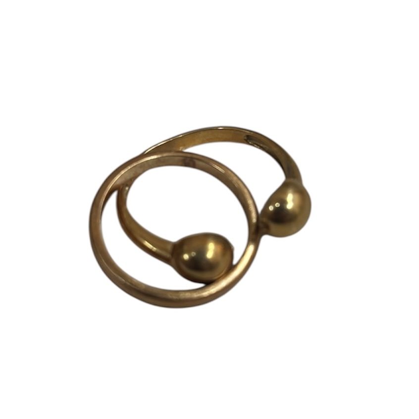 K18 18金　リング　2点　おまとめ　西村山郡河北町