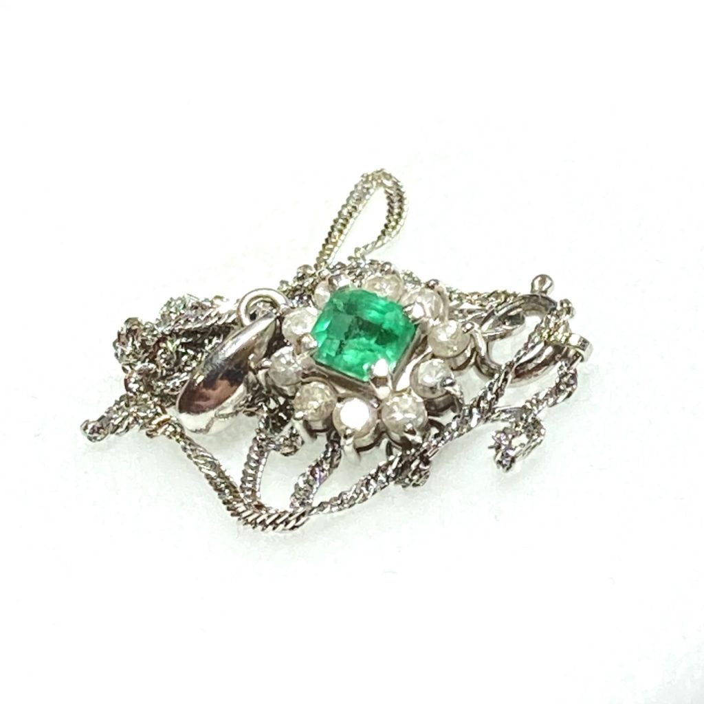 Ptジュエリー エメラルド ダイヤモンド プラチナ