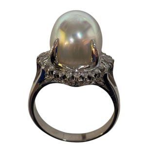 Pt850パールリング